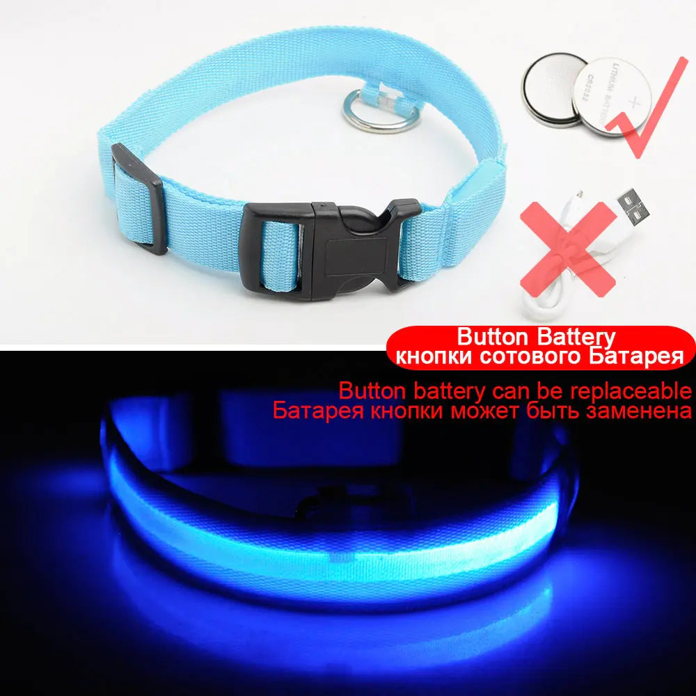 LED Tracking Dog Collar