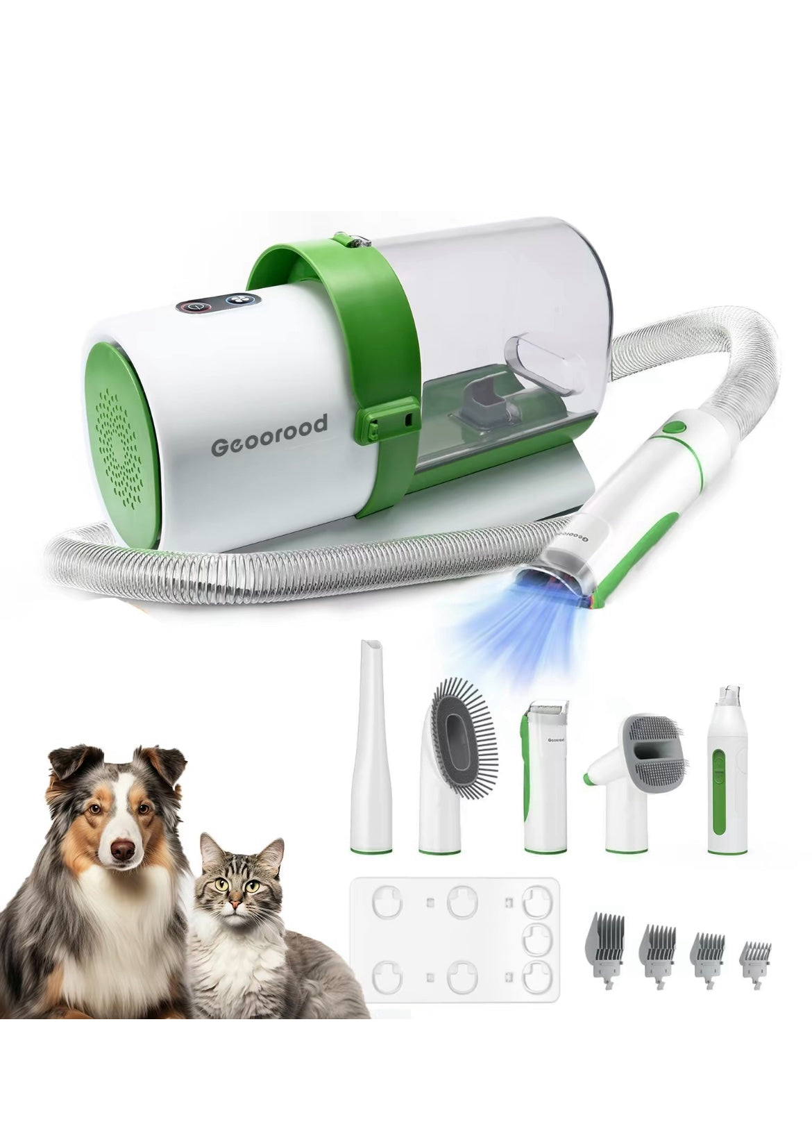 Pet Grooming Vacuum ( Full Kit )