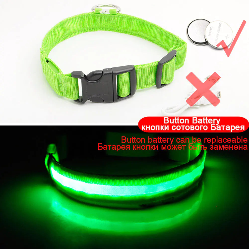 LED Tracking Dog Collar