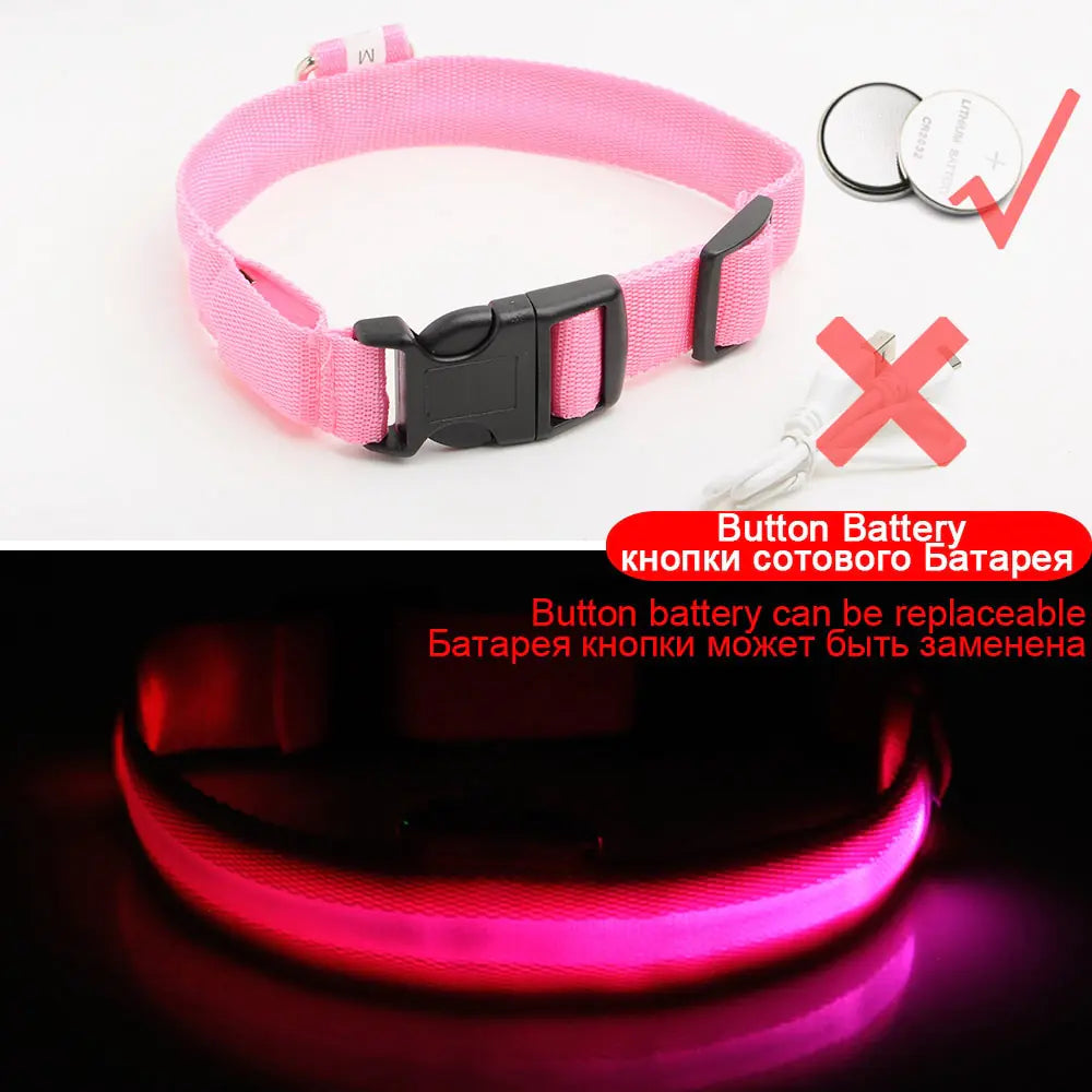 LED Tracking Dog Collar