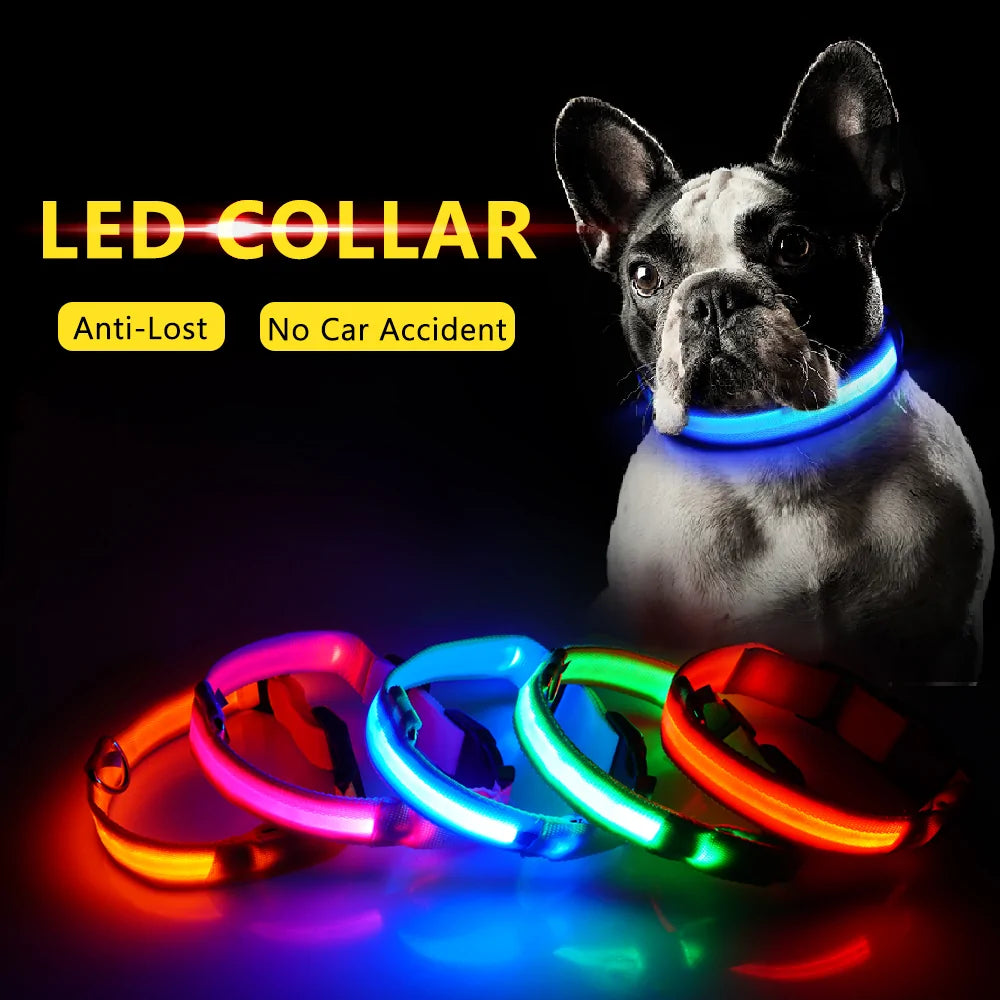 LED Tracking Dog Collar